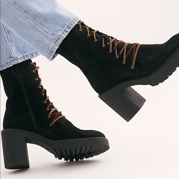 Free People Dylan Lace Up Boot - Picture 2 of 12